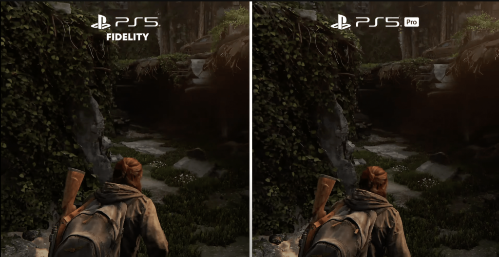 PS5 pro the last of us demo